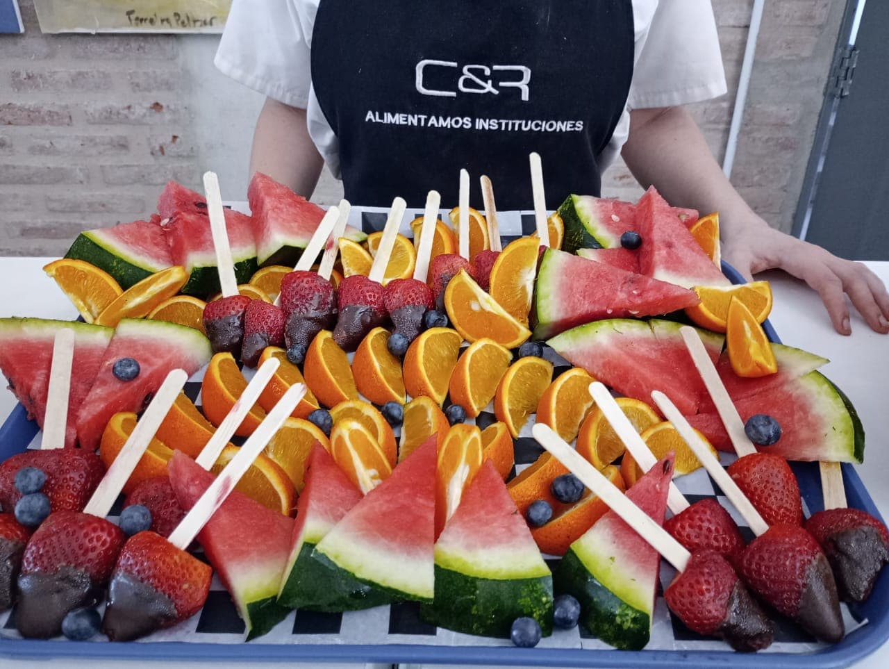 Frutas frescas y saludables